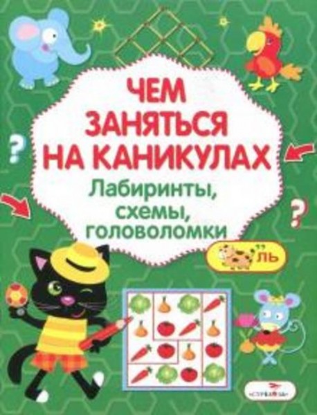 Чем заняться на каникулах? Лабиринты, схемы, головоломки. Выпуск 6